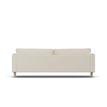 Bredhult sofa - Same Beige 6670-witgeoliede eiken, 3-zits - 1898