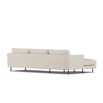 Bredhult sofa - Same Beige 6670-zwart staal, 2,5-zits C2 - 1898