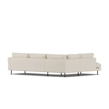 Bredhult sofa - Same Beige 6670-zwart staal, 3-zits A2 - 1898