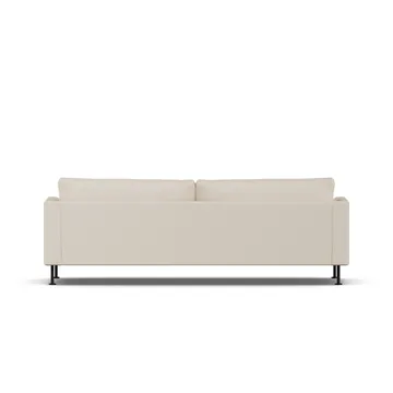 Bredhult sofa - Same Beige 6670-zwart staal, 3-zits - 1898