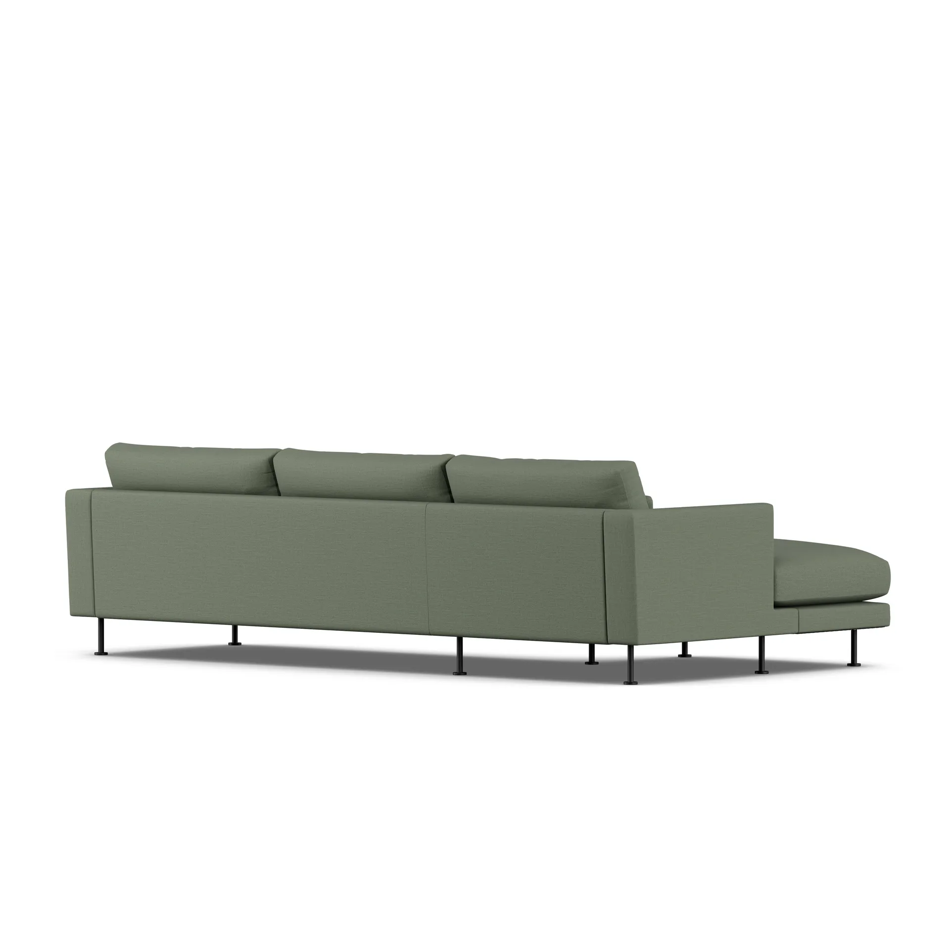 Bredhult sofa, Same Forest 6677-zwart staal, 2,5-zits C2 1898