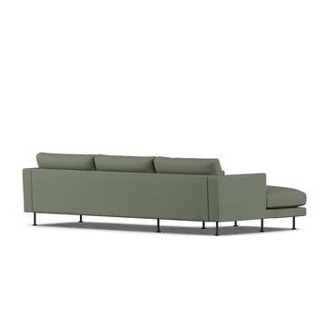 Bredhult sofa - Same Forest 6677-zwart staal, 2,5-zits C2 - 1898