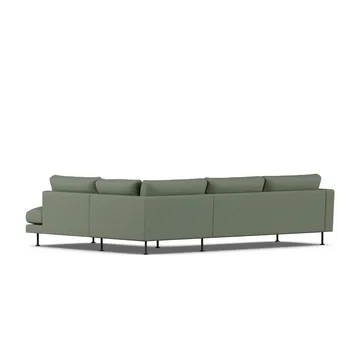 Bredhult sofa - Same Forest 6677-zwart staal, 3-zits A1 - 1898