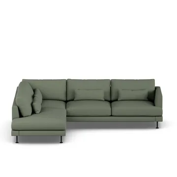 Bredhult sofa - Same Forest 6677-zwart staal, 3-zits A2 - 1898