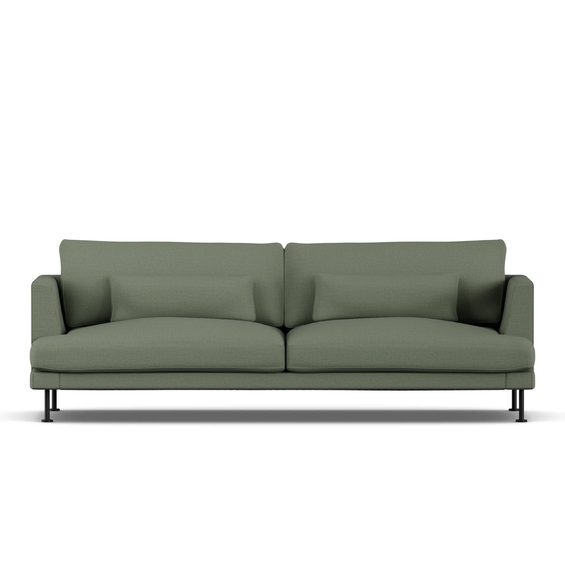 Bredhult sofa, Same Forest 6677-zwart staal, 3-zits 1898