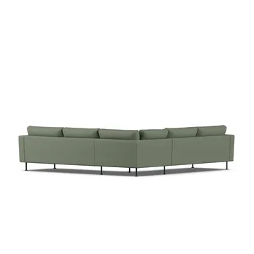Bredhult sofa - Same Forest 6677-zwart staal, hoekbank F - 1898