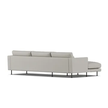 Bredhult sofa - Same Grey 6673-zwart staal, 2,5-zits C2 - 1898