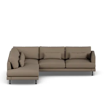 Bredhult sofa - Same Mole 6674-zwart staal, 3-zits A2 - 1898