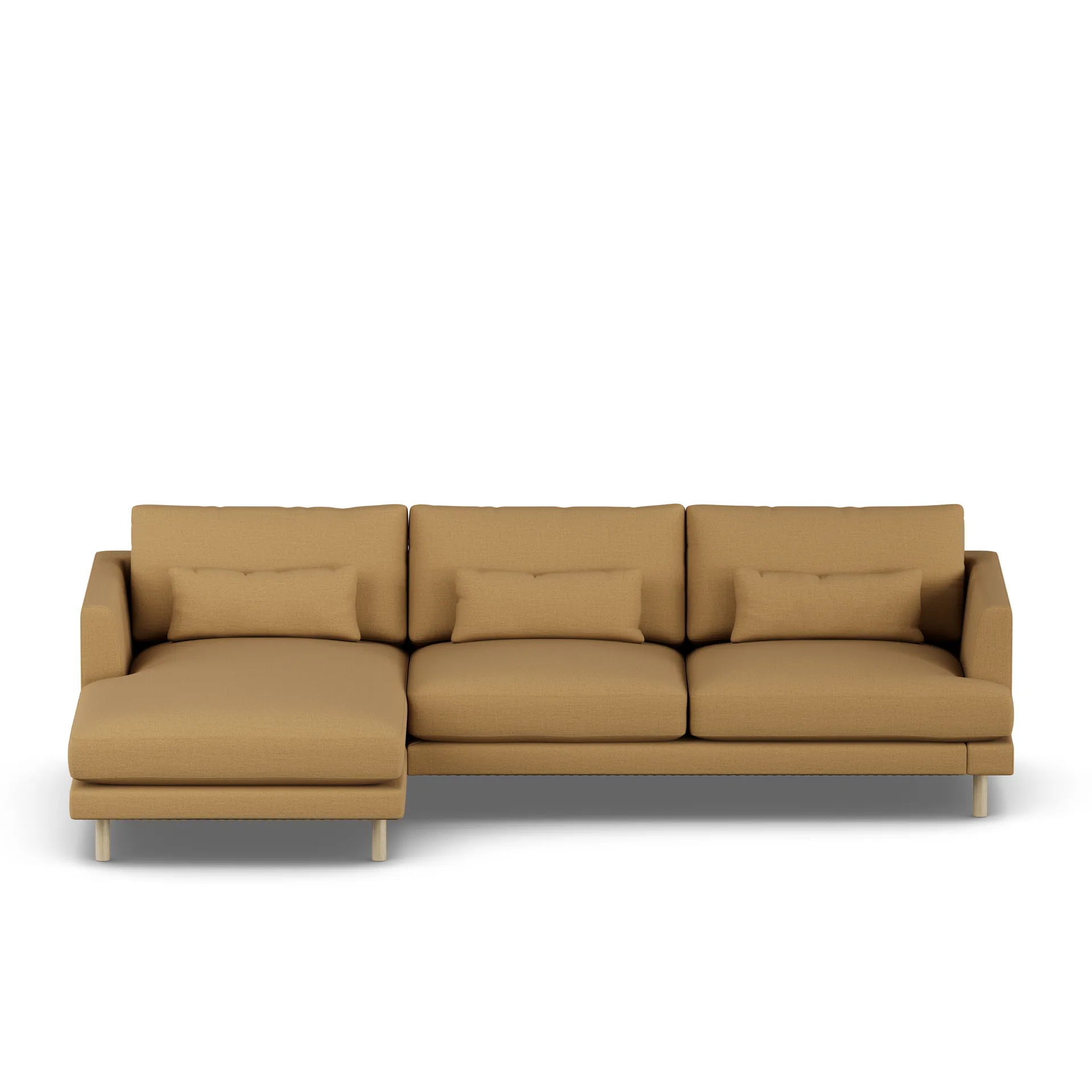 Bredhult sofa, Same Ochre 6676-witgeoliede eiken, 2,5-zits C2 1898