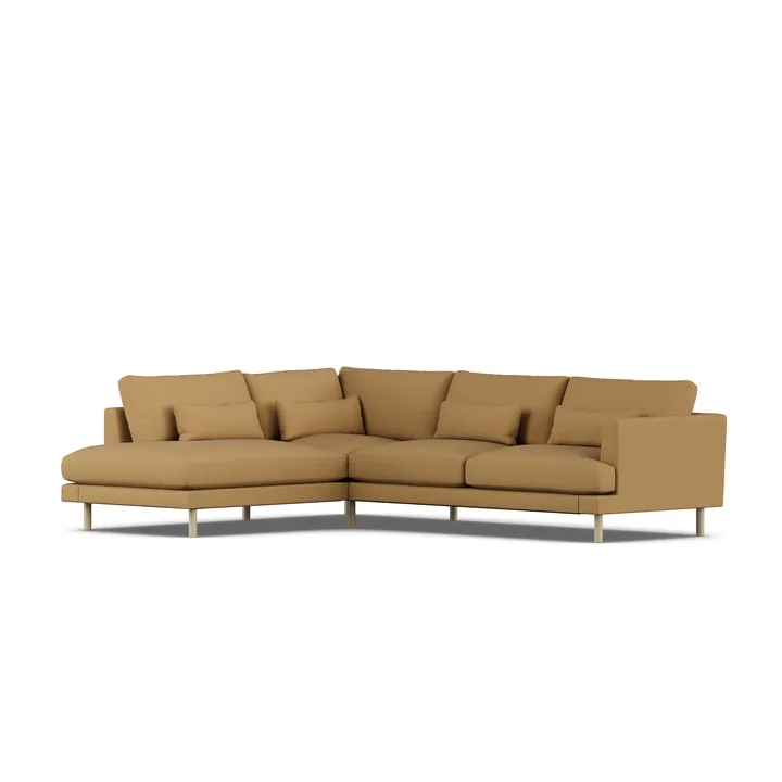 Bredhult sofa - Same Ochre 6676-witgeoliede eiken, 3-zits A2 - 1898