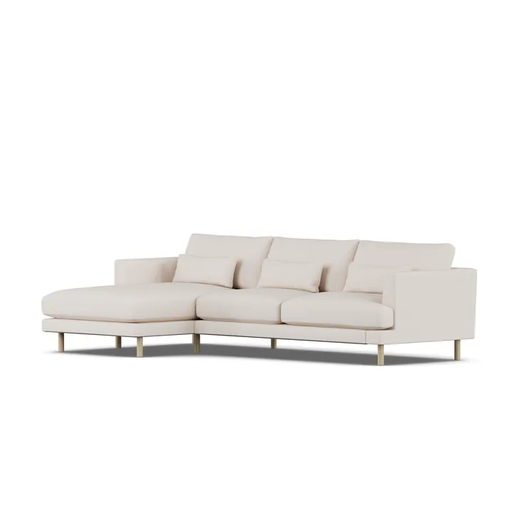 Bredhult sofa - Same Off White 6671-witgeoliede eiken, 2,5-zits C2 - 1898
