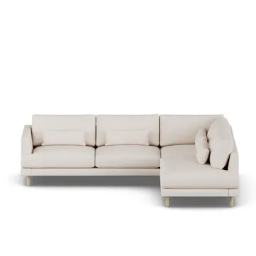 Bredhult sofa - Same Off White 6671-witgeoliede eiken, 3-zits A1 - 1898