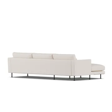 Bredhult sofa - Same Off White 6671-zwart staal, 2,5-zits C2 - 1898