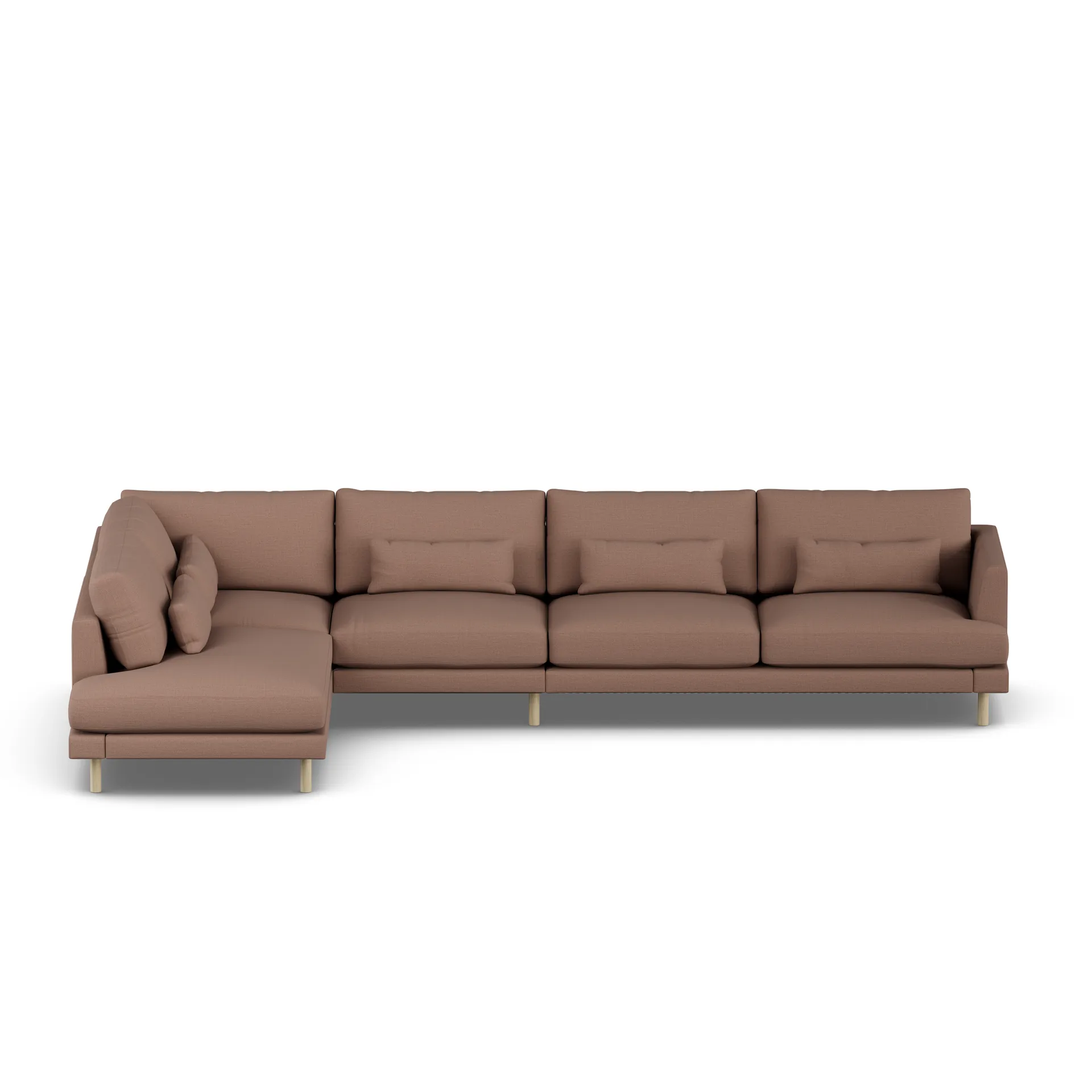 Bredhult sofa, Same Rust 6675-witgeoliede eiken, 4-zits B2 1898
