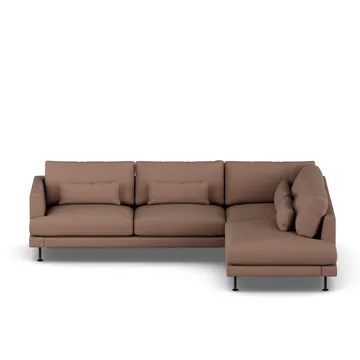 Bredhult sofa - Same Rust 6675-zwart staal, 3-zits A1 - 1898