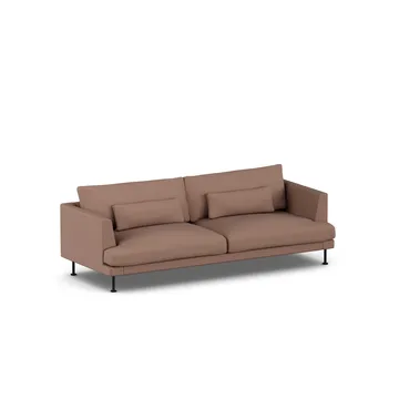 Bredhult sofa - Same Rust 6675-zwart staal, 3-zits - 1898