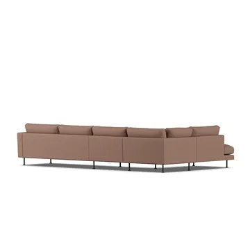 Bredhult sofa - Same Rust 6675-zwart staal, 4-zits B2 - 1898