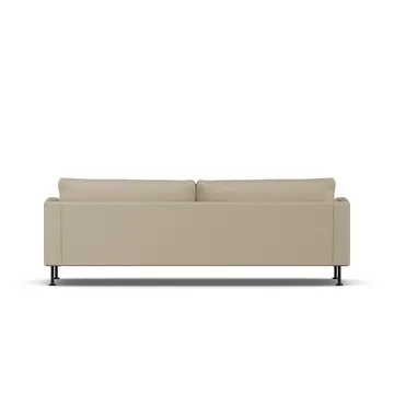Bredhult sofa - Same Sand 6672-zwart staal, 3-zits - 1898