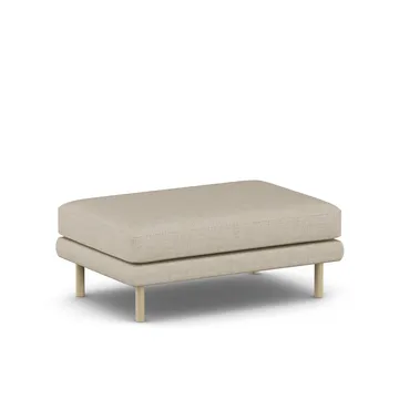 Bredhult voetenbank - Bern Beige 0341-witgeoliede eiken - 1898