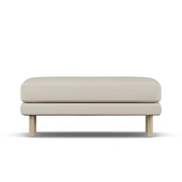 Bredhult voetenbank - Jump Beige 1956-witgeoliede eiken - 1898