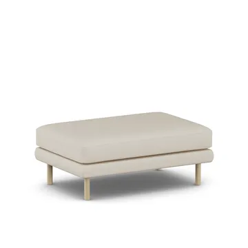 Bredhult voetenbank - Jump Beige 1956-witgeoliede eiken - 1898