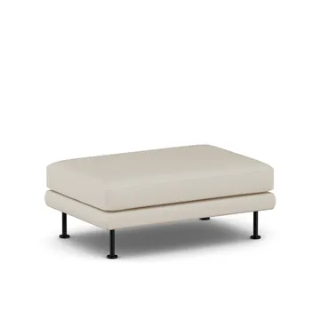 Bredhult voetenbank - Jump Beige 1956-zwart staal - 1898