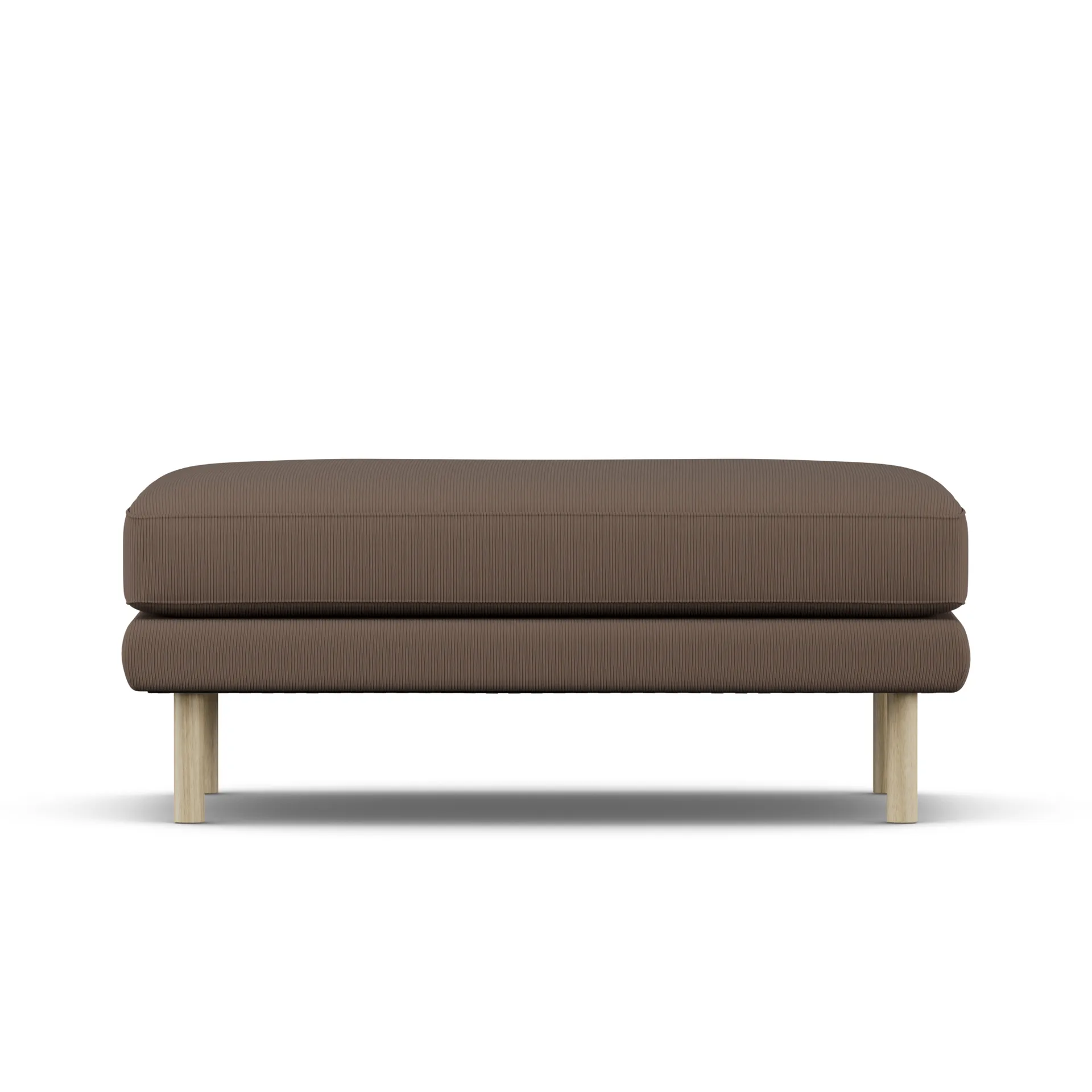 Bredhult voetenbank, Jump Brown 1955-witgeoliede eiken 1898