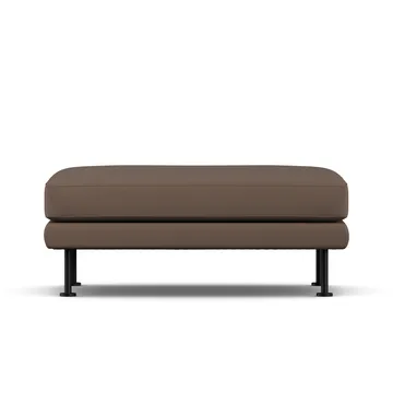 Bredhult voetenbank - Jump Brown 1955-zwart staal - 1898
