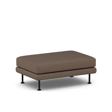 Bredhult voetenbank - Jump Brown 1955-zwart staal - 1898