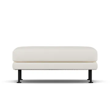 Bredhult voetenbank - Jump Off White 1954-zwart staal - 1898