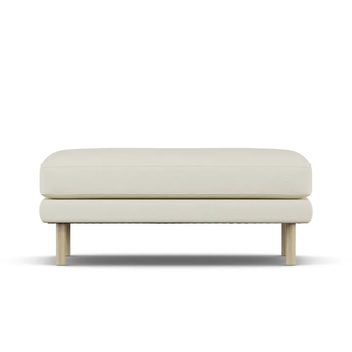 Bredhult voetenbank - Oslo Nature 1540-witgeoliede eiken - 1898