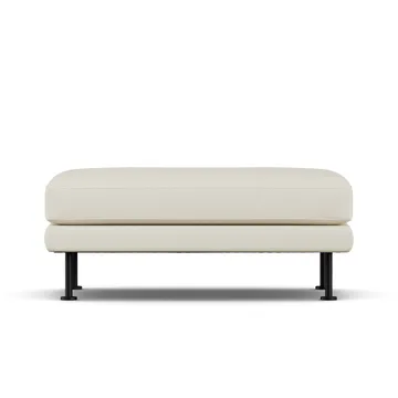 Bredhult voetenbank - Oslo Nature 1540-zwart staal - 1898