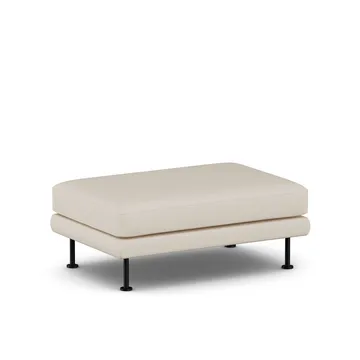 Bredhult voetenbank - Same Beige 6670-zwart staal - 1898