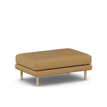 Bredhult voetenbank - Same Ochre 6676-witgeoliede eiken - 1898