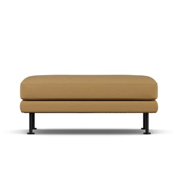 Bredhult voetenbank - Same Ochre 6676-zwart staal - 1898