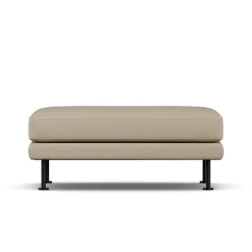 Bredhult voetenbank - Same Sand 6672-zwart staal - 1898