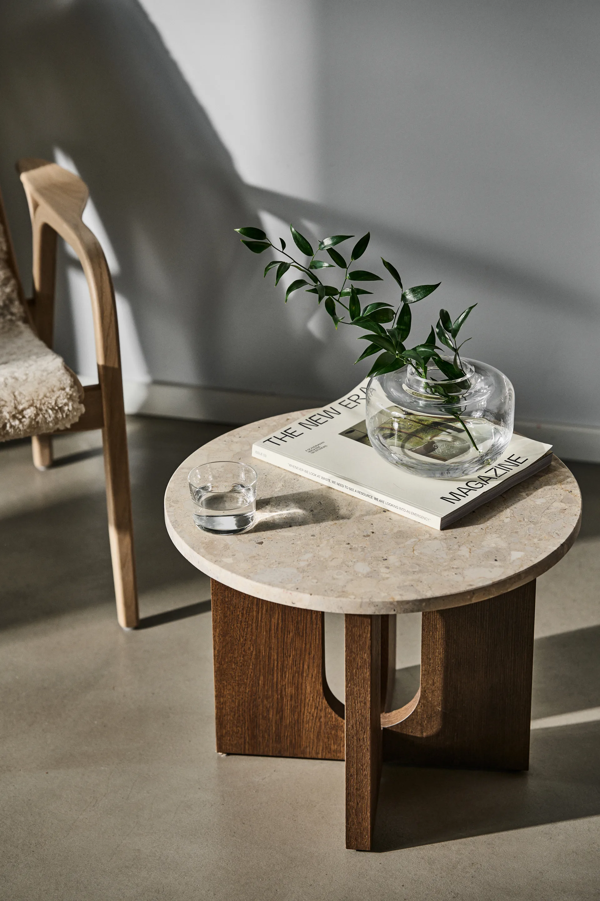 Drummel vaas transparant, Ø18 cm 1898