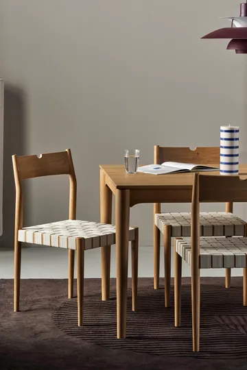 Ekeryd eetkamerstoel - Webbing-laquered oak - 1898