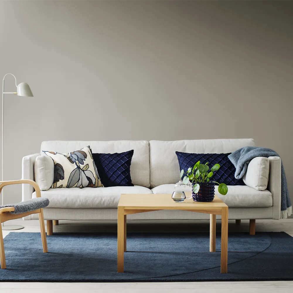 Haga 3-zitsbank, Sevilla Cognac 4003-licht eikenhout 1898