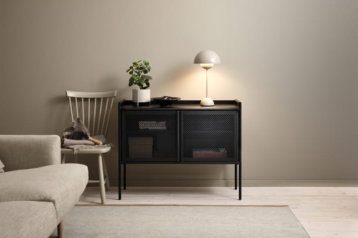 Hissö sideboard, Zwart 1898