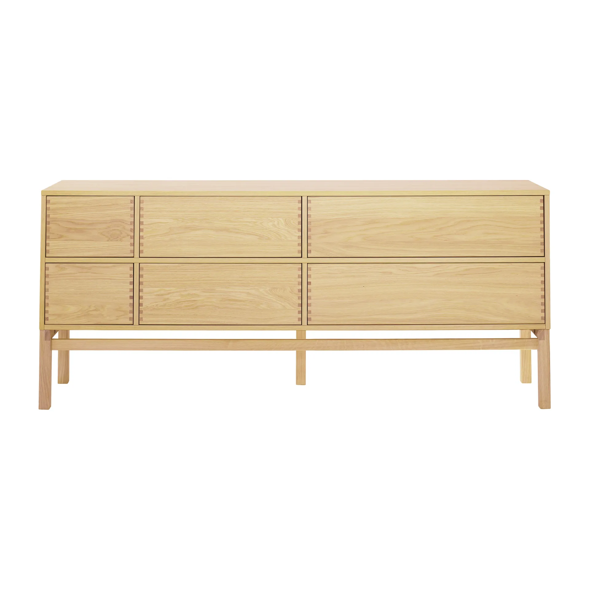 Hylte sideboard 6 lades 172x73 cm, Eikenhout 1898