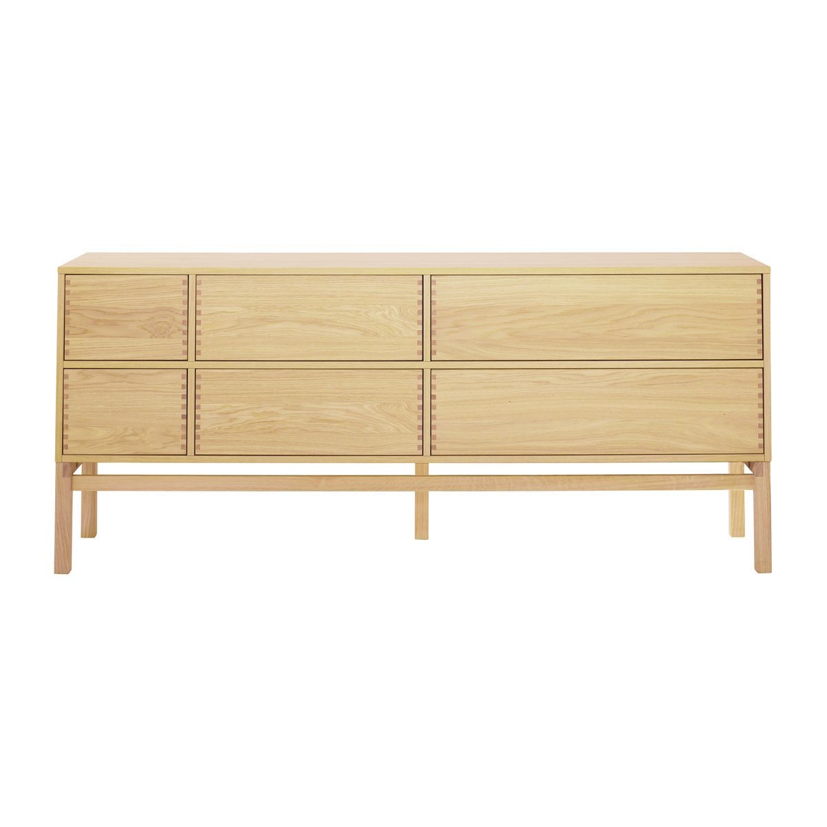 1898 Hylte sideboard 6 lades 172x73 cm Eikenhout