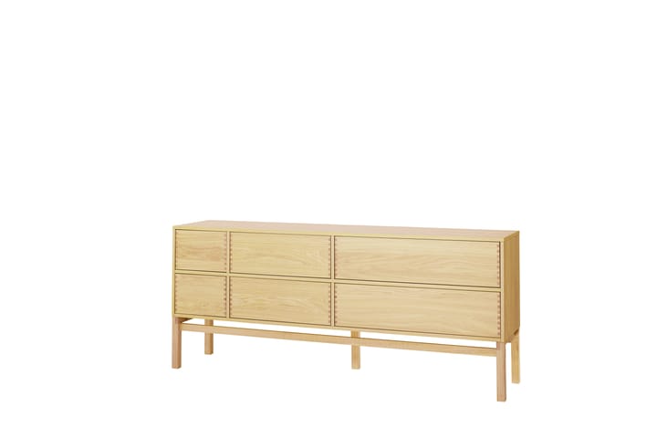 Hylte sideboard 6 lades 172x73 cm, Eikenhout 1898