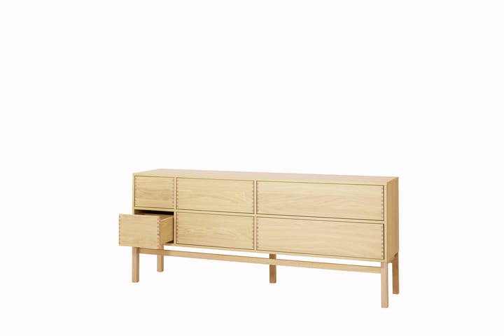 Hylte sideboard 6 lades 172x73 cm, Eikenhout 1898
