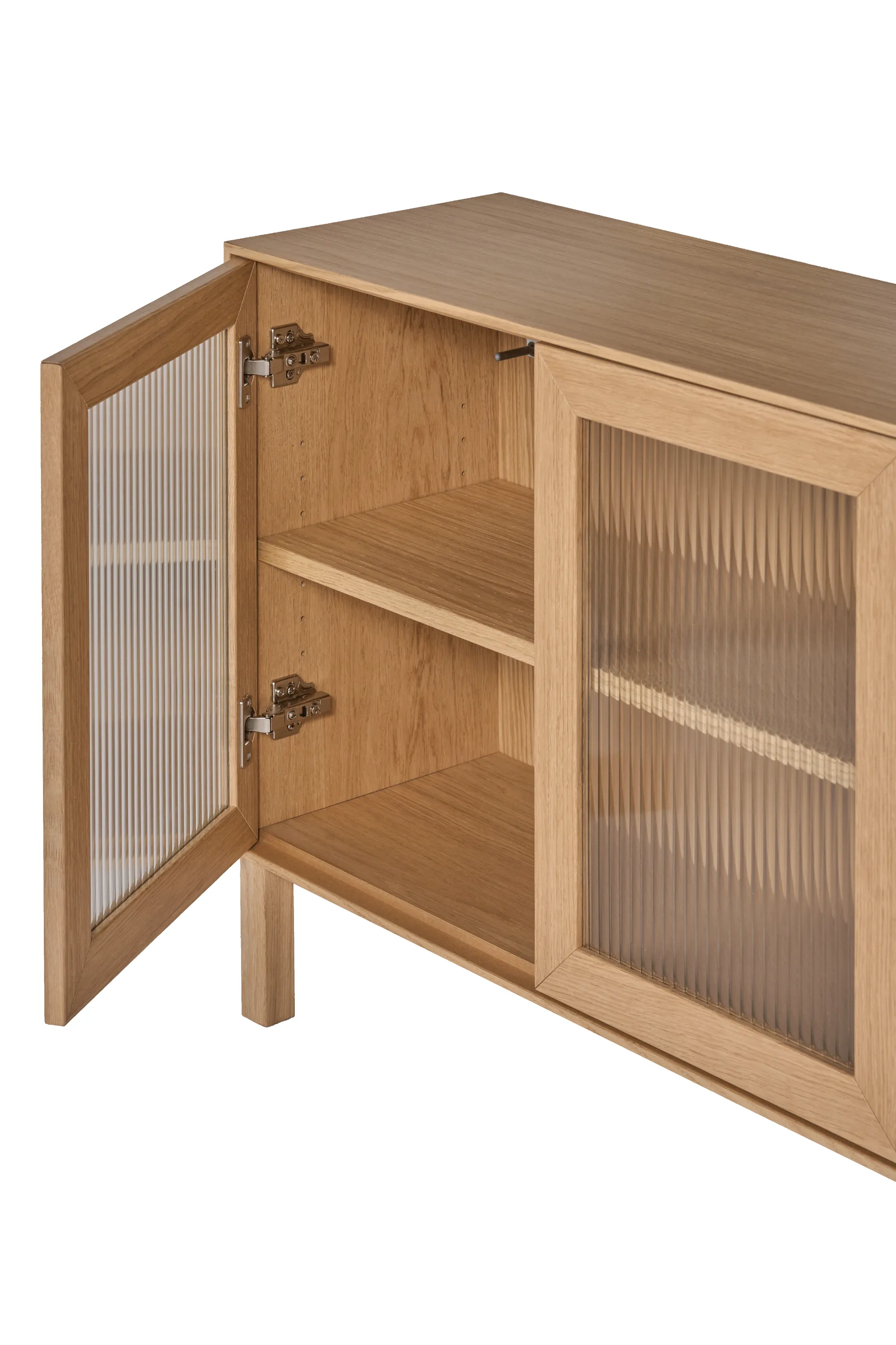 Lid dressoir, Witgepigmenteerd eikenhout 1898