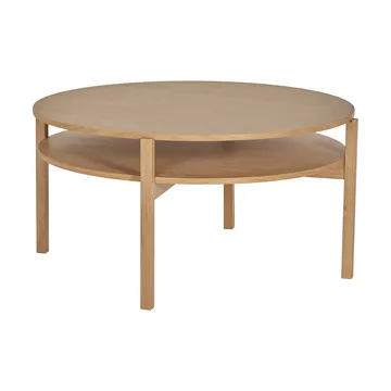 Lid salontafel - Witgepigmenteerd eikenhout, Ø90 cm - 1898