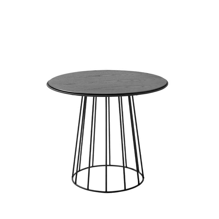 Lidhem salontafel Ø50 cm - Zwartgelakt eikenhout - 1898