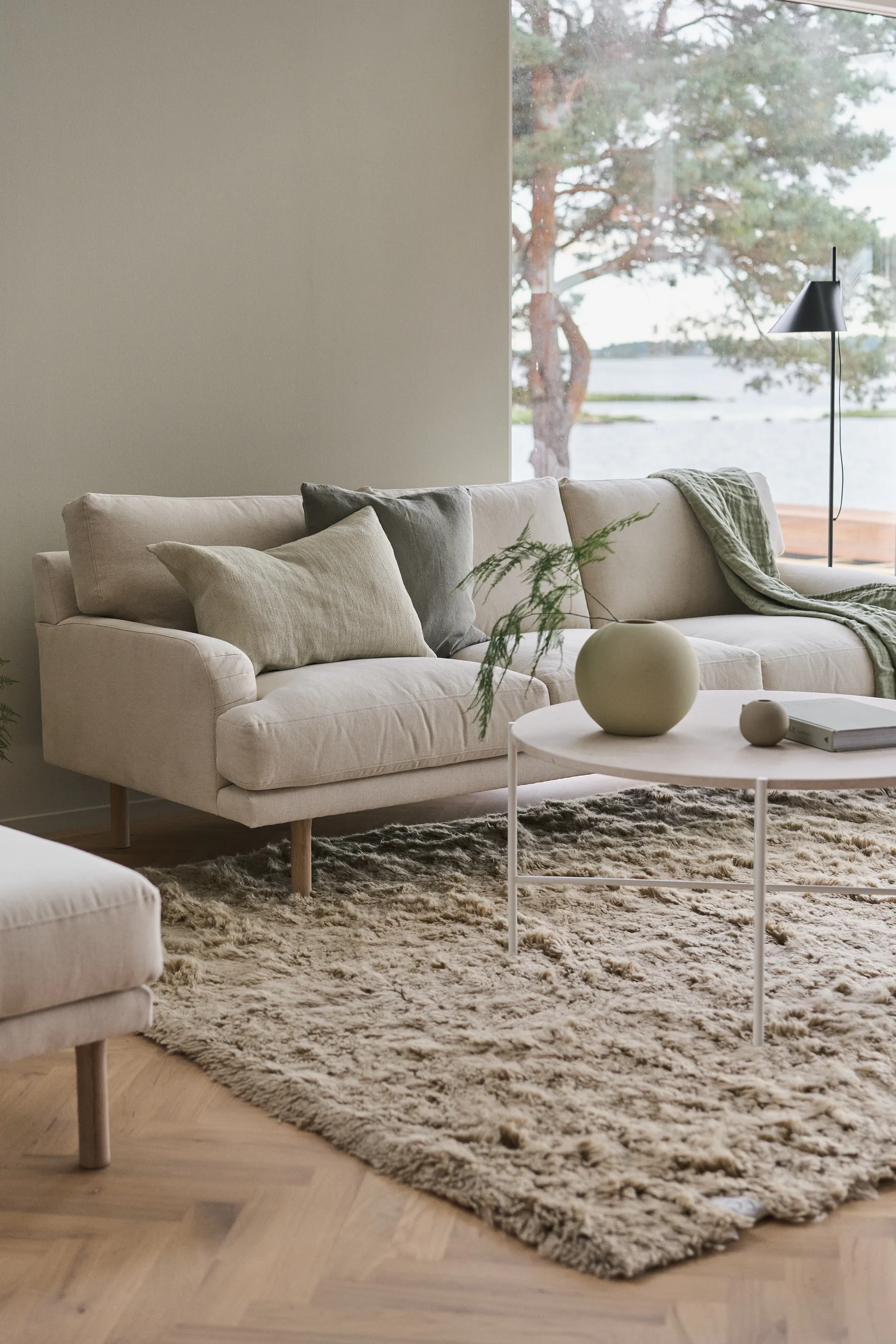 Lidnäs driezitsbank, Caleido beige 1898