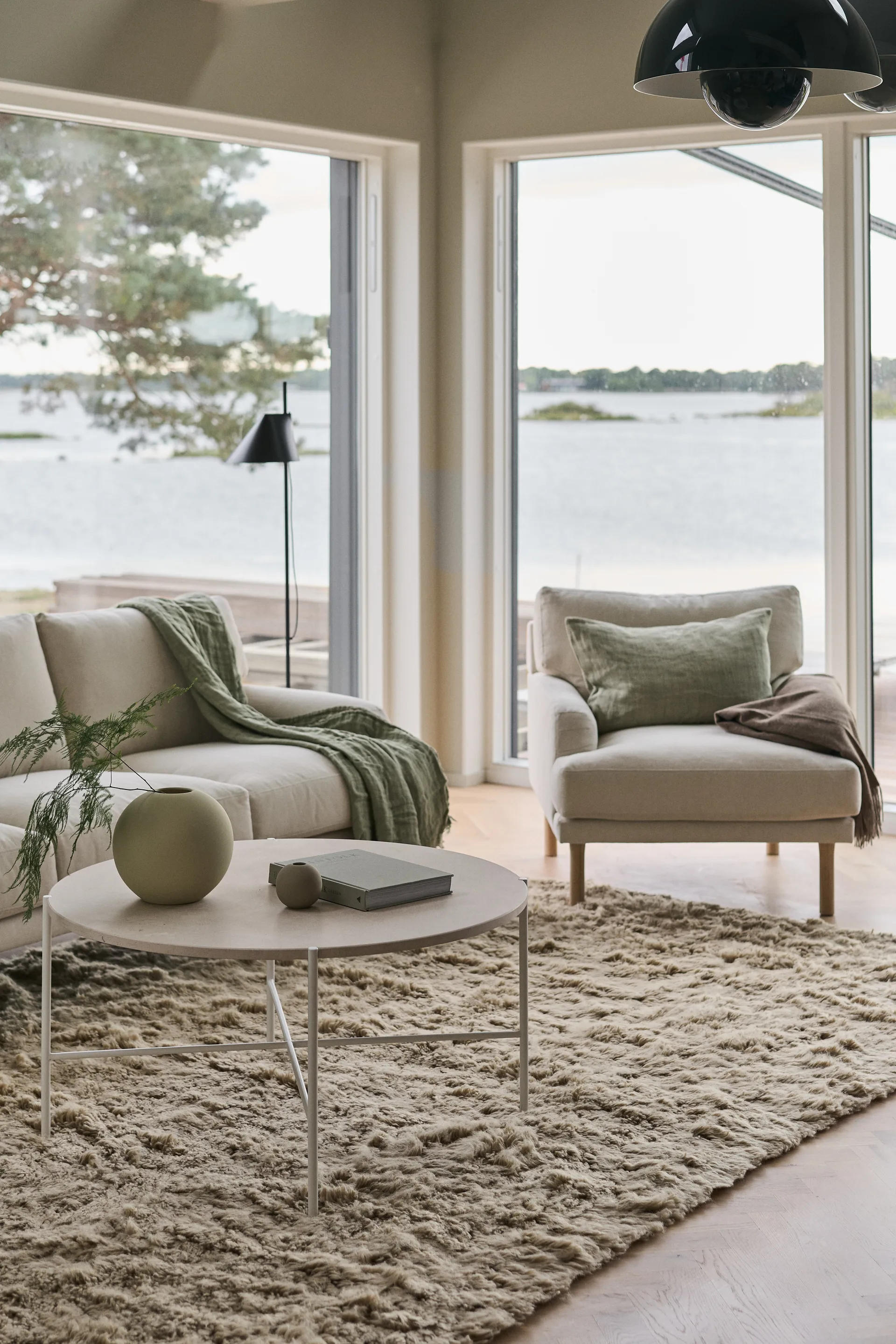 Lidnäs fauteuil, Caleido beige 1898