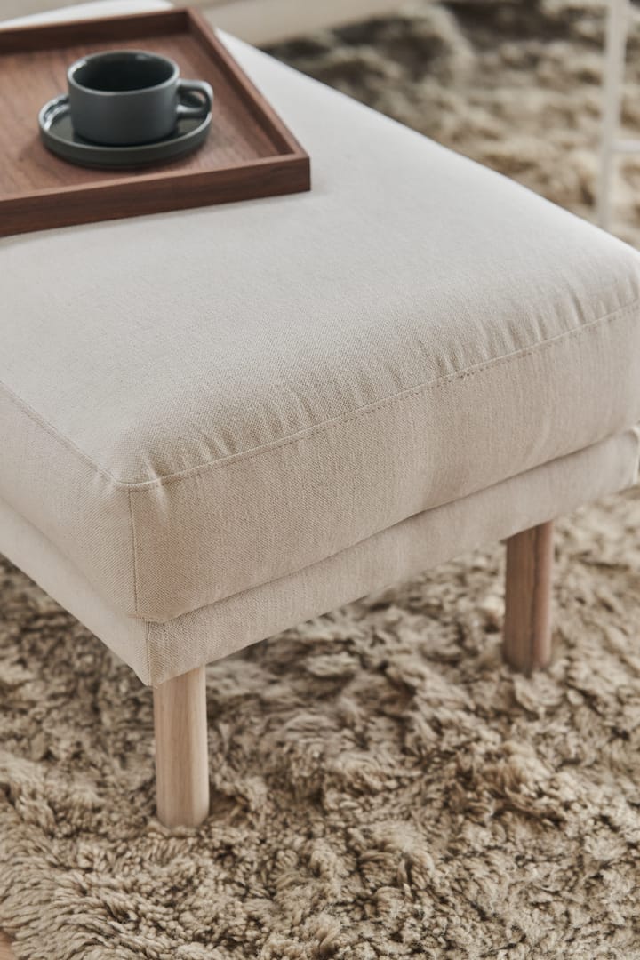 Lidnäs voetenbankje, Caleido beige 1898